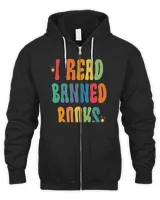 Groovy I Read Banned Books Librarian Reader Bookworm