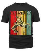 Retro Wrestling Lover Vintage Sport Christmas Fathers Day