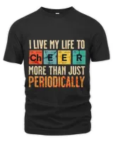 I Live My Life to Cheer Quote Cheerleading Motivational Meme