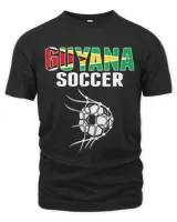 Guyana Soccer Fans Jersey Support Guyanese Football Team