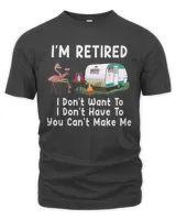 I'm Retired camping gifts