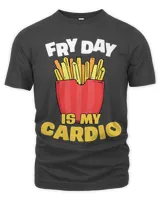 Fry Day Funny French Fries Pun For A Potato Fast Food Lover
