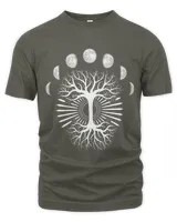 Tree Of Life Moon Phases Om Symbol Buddhism Mandala Chakra4