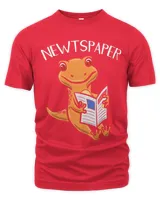 Newtspaper Amphibian Lover Newspaper Reader Animal Jokes
