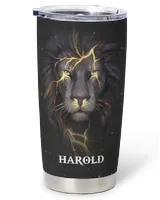 Harold Man Of God Lion Tumbler