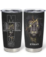 Ethan Man Of God Lion Tumbler
