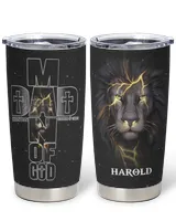 Harold Man Of God Lion Tumbler