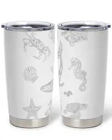 Full Printed Stainless Steel Tumbler (20oz)