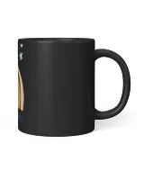 Hello Fifth Grade Retro Rainbow Cute for Teacher Girls T-Shirt Black Mug black 11oz