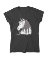 Beautiful Nature Horse Illustration Bea
