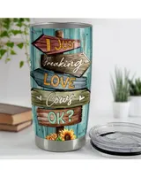 Cow Tumbler 20oz Stainless Steel Full Printed Stainless Steel Tumbler (20oz) white 20oz
