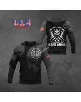 AOP Unisex Standard Hoodie 2