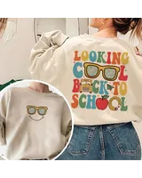 Looking cool back to school shirt Unisex Sweatshirt white s