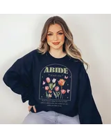 Abide John 15:4 shirt Unisex Sweatshirt white s