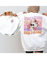 Spooky season shirt Unisex Sweatshirt white s
