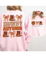 Halloween Howdy Sweatshirt, Western Cowboy Halloween Sweatshirt, Retro Halloween Shirt, Howdy Shirt, Halloween Costume Party Shirt Unisex Sweatshirt white s