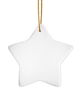 Porcelain Ornament - Star