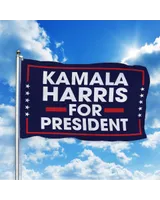 Kamala Harris Flag Made in USA FG17 House Flag white 28x40in