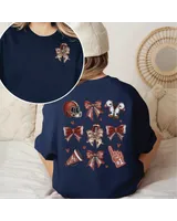 Football Coquette Shirt, Touchdown Season Shirt, Football Season Shirt, Football Game Shirts, Fall Vibes Tee, Football Player Gift Unisex Sweatshirt white s