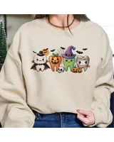 Funny Halloween Dentist Sweatshirt, Halloween Dentist Sweatshirt, Dental Assistance Shirt Gift, Spooky Dentist, Cute Halloween Tooth Shirt Unisex Sweatshirt white s