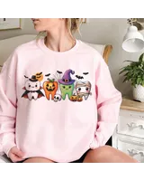 Funny Halloween Dentist Sweatshirt, Halloween Dentist Sweatshirt, Dental Assistance Shirt Gift, Spooky Dentist, Cute Halloween Tooth Shirt Unisex Sweatshirt white s