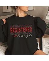 Registered Nurse Sweatshirt , RN TShirt for Registered Nurse, Nursing T-Shirt for Nurse,Gift for Registered Nurse,RN Graduation Gift Unisex Sweatshirt white s