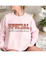 Special Education Shirt, SPED Teacher Sweatshirt, SPED Team Shirt, Mental Health Shirt, Teacher Appreciation, Teacher Gift, Back To School Unisex Sweatshirt white s
