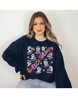 Speech Language Pathology Halloween Sweatshirt, Speech Language Therapy Shirt, SLP Shirt, Halloween Gift For SLP, Language Pathology Shirt Unisex Sweatshirt white s