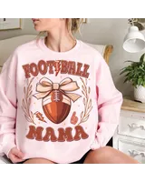 In My Football Mom Era Sweatshirt, Football Mom Sweatshirt, Football Mama Crewneck, Football Lover, Gift Shirt For Football Mom Unisex Sweatshirt white s