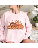 Fall Sweatshirt, Hallothanksmas Sweatshirt, Halloween Sweatshirt, Thanksgiving Sweatshirt, Christmas Sweatshirt, Holiday Season Sweatshirt Unisex Sweatshirt white s