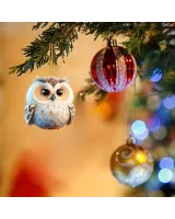 Charming Owl Acrylic - Gift For Farm , Ornament Decor , Birthday Gift