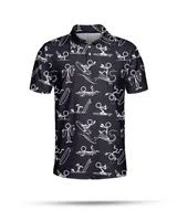 AOP Men's Short Sleeve Polo Shirt 2