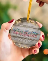 Wood Ornament - Circle