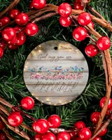 Porcelain Ornament - Circle