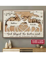 Satin Landscape Poster