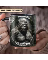Personalized Sasquatch Accent Mug