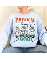 Physical Therapy Christmas Sweatshirt, Physical Therapy Shirt, Retro DPT Shirt,Christmas Gift, Custom Shirt Unisex Sweatshirt white s
