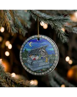 Circle Ceramic Ornament (US)