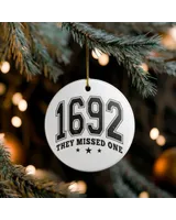 Circle Ceramic Ornament (US)