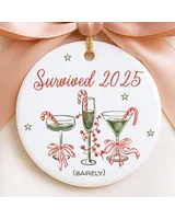 Circle Ceramic Ornament (US)