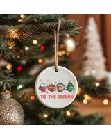 Circle Ceramic Ornament (US)