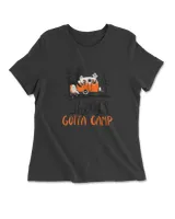 Ghouls gotta camp Women's Premium Slim Fit Tee black s