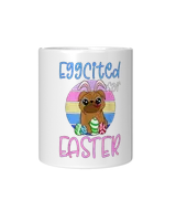 EGGCITED FOR EASTER Bunny Pug