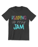 Reading Is My Jam - Read Teacher - ELA Teacher T-Shirt Men's Premium Tshirt black s