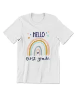 Hello 1st Grade Back To School First Grade Teachers Students T-Shirts Men's Premium Tshirt white s