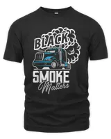18-Wheel Truck Trucker Truck Driver Manual Transmission T-Shirt Men's Premium Tshirt black s