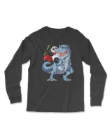 Unicorn Panda Riding Dinosaur Trex TFunny Pandas Bear s for Panda Lovers 76 pony