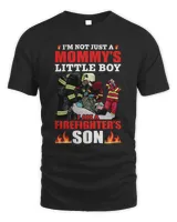 I'm Not Just A Little Boy I Am A Firefighter Men's Standard T-Shirt black s