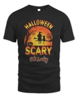 Halloween scary cat lady