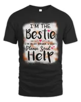I'm the bestie I'm also lost and drunk Men's Standard T-Shirt black s